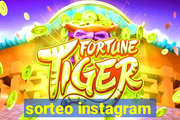 sorteo instagram